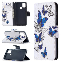 Load image into Gallery viewer, Colored Drawing Horizontal Flip Leather Case with Holder &amp; Card Slots &amp; Wallet