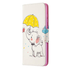 Load image into Gallery viewer, Colored Drawing Horizontal Flip Leather Case with Holder &amp; Card Slots &amp; Wallet