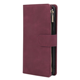 Multifunctional Horizontal Flip Leather Case, with Card Slot & Holder & Zipper Wallet & Photo Frame