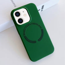 Load image into Gallery viewer, MagSafe Magnetic Liquid Silicone Phone Case, For iPhone 12 Pro Max, For iPhone 12 Pro, For iPhone 11