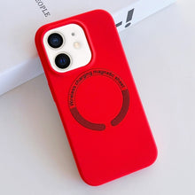 Load image into Gallery viewer, MagSafe Magnetic Liquid Silicone Phone Case, For iPhone 13 Pro Max, For iPhone 13 Pro, For iPhone 13, For iPhone 12