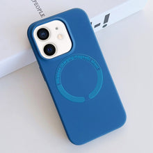 Load image into Gallery viewer, MagSafe Magnetic Liquid Silicone Phone Case, For iPhone 13 Pro Max, For iPhone 13 Pro, For iPhone 13, For iPhone 12