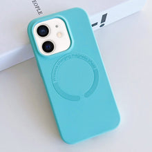 Load image into Gallery viewer, MagSafe Magnetic Liquid Silicone Phone Case, For iPhone 13 Pro Max, For iPhone 13 Pro, For iPhone 13, For iPhone 12