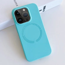 Load image into Gallery viewer, MagSafe Magnetic Liquid Silicone Phone Case, For iPhone 13 Pro Max, For iPhone 13 Pro, For iPhone 13, For iPhone 12
