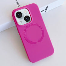 Load image into Gallery viewer, MagSafe Magnetic Liquid Silicone Phone Case, For iPhone 15 Pro Max, For iPhone 15 Pro, For iPhone 15 Plus, For iPhone 15