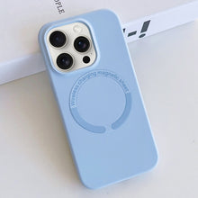 Load image into Gallery viewer, MagSafe Magnetic Liquid Silicone Phone Case, For iPhone 15 Pro Max, For iPhone 15 Pro, For iPhone 15 Plus, For iPhone 15