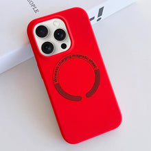 Load image into Gallery viewer, MagSafe Magnetic Liquid Silicone Phone Case, For iPhone 15 Pro Max, For iPhone 15 Pro, For iPhone 15 Plus, For iPhone 15