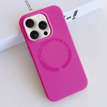 Load image into Gallery viewer, MagSafe Magnetic Liquid Silicone Phone Case, For iPhone 15 Pro Max, For iPhone 15 Pro, For iPhone 15 Plus, For iPhone 15