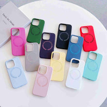 Load image into Gallery viewer, MagSafe Magnetic Liquid Silicone Phone Case, For iPhone 14 Plus, For iPhone 14, For iPhone 14 Pro, For iPhone 14 Pro Max