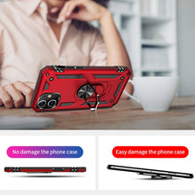 Load image into Gallery viewer, Shockproof TPU + PC Protective Case with 360 Degree Rotating Holder, For iPhone 12 Pro Max, For iPhone 12 / 12 Pro, For iPhone 12 mini, For Xiaomi Redmi 9, For Huawei Y7p / P40 Lite E, For Samsung Galaxy Note20, For Samsung Galaxy Note20 Ultra