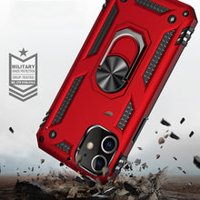 Load image into Gallery viewer, Shockproof TPU + PC Protective Case with 360 Degree Rotating Holder, For iPhone 12 Pro Max, For iPhone 12 / 12 Pro, For iPhone 12 mini, For Xiaomi Redmi 9, For Huawei Y7p / P40 Lite E, For Samsung Galaxy Note20, For Samsung Galaxy Note20 Ultra