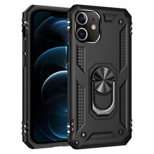 Load image into Gallery viewer, Shockproof TPU + PC Protective Case with 360 Degree Rotating Holder, For iPhone 12 Pro Max, For iPhone 12 / 12 Pro, For iPhone 12 mini, For Xiaomi Redmi 9, For Huawei Y7p / P40 Lite E, For Samsung Galaxy Note20, For Samsung Galaxy Note20 Ultra