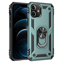 Load image into Gallery viewer, Shockproof TPU + PC Protective Case with 360 Degree Rotating Holder, For iPhone 12 Pro Max, For iPhone 12 / 12 Pro, For iPhone 12 mini, For Xiaomi Redmi 9, For Huawei Y7p / P40 Lite E, For Samsung Galaxy Note20, For Samsung Galaxy Note20 Ultra