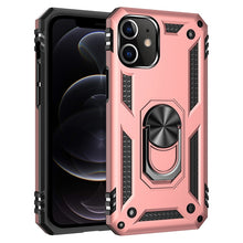 Load image into Gallery viewer, Shockproof TPU + PC Protective Case with 360 Degree Rotating Holder, For iPhone 12 Pro Max, For iPhone 12 / 12 Pro, For iPhone 12 mini, For Xiaomi Redmi 9, For Huawei Y7p / P40 Lite E, For Samsung Galaxy Note20, For Samsung Galaxy Note20 Ultra