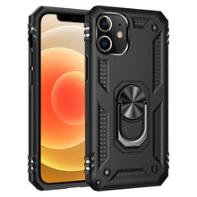 Load image into Gallery viewer, Shockproof TPU + PC Protective Case with 360 Degree Rotating Holder, For iPhone 12 Pro Max, For iPhone 12 / 12 Pro, For iPhone 12 mini, For Xiaomi Redmi 9, For Huawei Y7p / P40 Lite E, For Samsung Galaxy Note20, For Samsung Galaxy Note20 Ultra