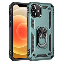 Load image into Gallery viewer, Shockproof TPU + PC Protective Case with 360 Degree Rotating Holder, For iPhone 12 Pro Max, For iPhone 12 / 12 Pro, For iPhone 12 mini, For Xiaomi Redmi 9, For Huawei Y7p / P40 Lite E, For Samsung Galaxy Note20, For Samsung Galaxy Note20 Ultra