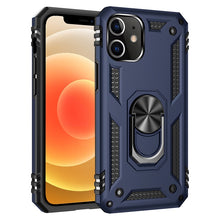 Load image into Gallery viewer, Shockproof TPU + PC Protective Case with 360 Degree Rotating Holder, For iPhone 12 Pro Max, For iPhone 12 / 12 Pro, For iPhone 12 mini, For Xiaomi Redmi 9, For Huawei Y7p / P40 Lite E, For Samsung Galaxy Note20, For Samsung Galaxy Note20 Ultra