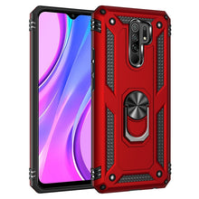 Load image into Gallery viewer, Shockproof TPU + PC Protective Case with 360 Degree Rotating Holder, For iPhone 12 Pro Max, For iPhone 12 / 12 Pro, For iPhone 12 mini, For Xiaomi Redmi 9, For Huawei Y7p / P40 Lite E, For Samsung Galaxy Note20, For Samsung Galaxy Note20 Ultra