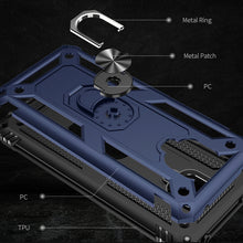 Load image into Gallery viewer, Shockproof TPU + PC Protective Case with 360 Degree Rotating Holder, For Xiaomi Redmi Note 9 Pro
