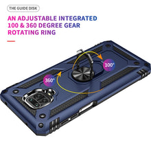 Load image into Gallery viewer, Shockproof TPU + PC Protective Case with 360 Degree Rotating Holder, For Xiaomi Redmi Note 9 Pro