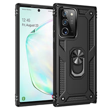 Load image into Gallery viewer, Shockproof TPU + PC Protective Case with 360 Degree Rotating Holder, For iPhone 12 Pro Max, For iPhone 12 / 12 Pro, For iPhone 12 mini, For Xiaomi Redmi 9, For Huawei Y7p / P40 Lite E, For Samsung Galaxy Note20, For Samsung Galaxy Note20 Ultra