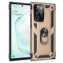 Load image into Gallery viewer, Shockproof TPU + PC Protective Case with 360 Degree Rotating Holder, For iPhone 12 Pro Max, For iPhone 12 / 12 Pro, For iPhone 12 mini, For Xiaomi Redmi 9, For Huawei Y7p / P40 Lite E, For Samsung Galaxy Note20, For Samsung Galaxy Note20 Ultra
