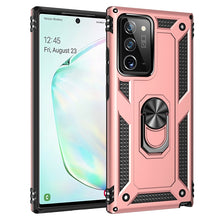 Load image into Gallery viewer, Shockproof TPU + PC Protective Case with 360 Degree Rotating Holder, For iPhone 12 Pro Max, For iPhone 12 / 12 Pro, For iPhone 12 mini, For Xiaomi Redmi 9, For Huawei Y7p / P40 Lite E, For Samsung Galaxy Note20, For Samsung Galaxy Note20 Ultra