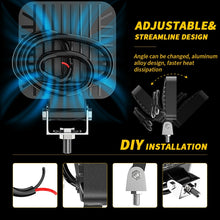 Load image into Gallery viewer, 12-30V 12W 6000K 2.5 inch Car LED Engineering Auxiliary Light, 12-30V 12W 6000K