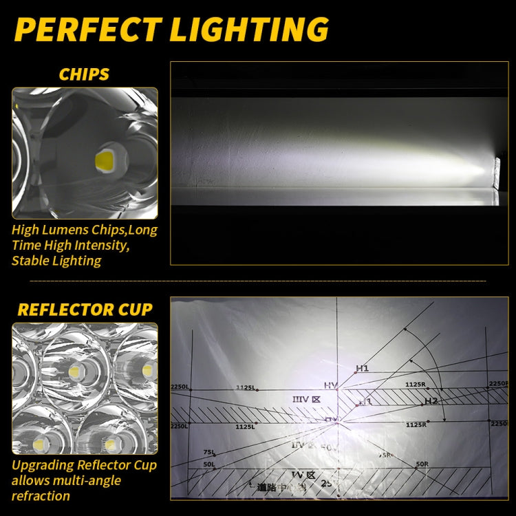 9-30V 12W 6000K 2.5 inch Car LED Engineering Auxiliary Light, 9-30V 12W