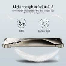 Load image into Gallery viewer, Frameless Metal Corner Pad Phone Case with Lens Film, For iPhone 13 Pro, For iPhone 13