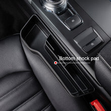Load image into Gallery viewer, Car Multi-functional Console Box Cup Holder Seat Gap Side Storage Box, Leather Style, Brown Front Passenger Seat, Beige Front Passenger Seat, Black Front Passenger Seat, Black Main Driver Seat, Beige Main Driver Seat, Brown Main Driver Seat
