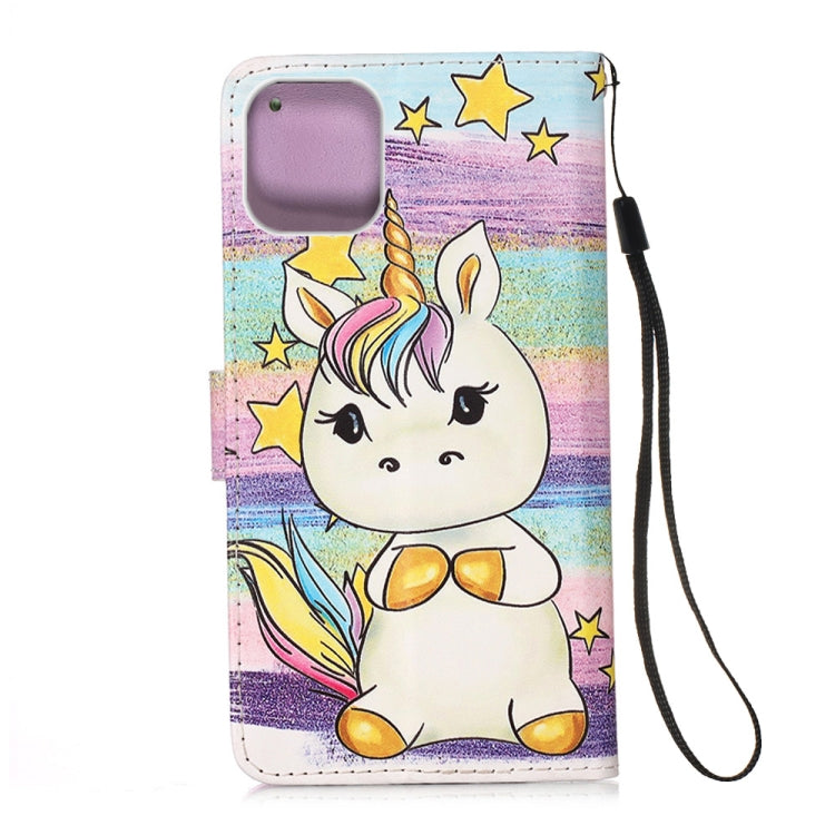 Painted Flat Texture Leather Case with Lanyard & Card Slot & Wallet & Holder, For iPhone 12 mini, For iPhone 12 / 12 Pro, For iPhone 12 Pro Max