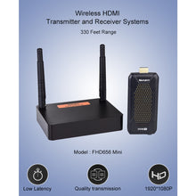 Load image into Gallery viewer, Measy FHD656 Mini 1080P HDMI 1.4 HD Wireless Audio Video Transmitter Receiver Extender Transmission System, Transmission Distance: 100m,, US Plug, EU Plug, AU Plug, UK Plug