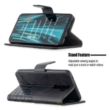 Load image into Gallery viewer, Matching Color Crocodile Texture Horizontal Flip PU Leather Case with Wallet &amp; Holder &amp; Card Slots, For Xiaomi Redmi 8 Pro, For Xiaomi Redmi  Note 9