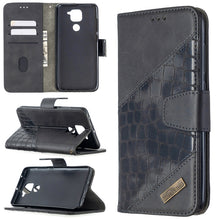 Load image into Gallery viewer, Matching Color Crocodile Texture Horizontal Flip PU Leather Case with Wallet &amp; Holder &amp; Card Slots, For Xiaomi Redmi 8 Pro, For Xiaomi Redmi  Note 9