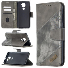 Load image into Gallery viewer, Matching Color Crocodile Texture Horizontal Flip PU Leather Case with Wallet &amp; Holder &amp; Card Slots, For Xiaomi Redmi 8 Pro, For Xiaomi Redmi  Note 9