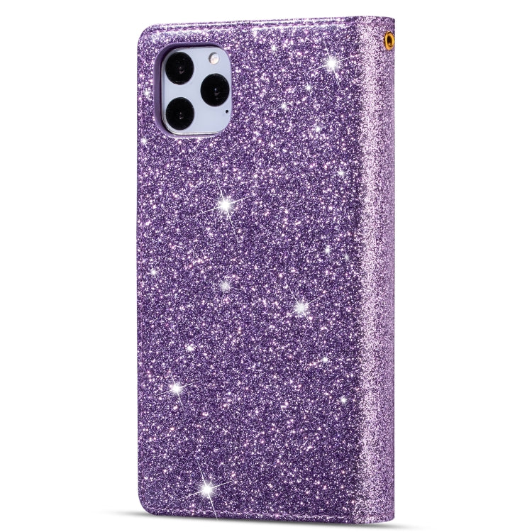 Multi-card Slots Starry Sky Laser Carving Glitter Zipper Horizontal Flip Leather Case with Holder & Wallet & Lanyard, For iPhone 11 Pro Max, For iPhone 11 Pro, For iPhone 11, For iPhone XS Max, For iPhone XR, For iPhone X / XS, For iPhone 8 Plus / 7 Pl...