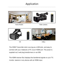 Load image into Gallery viewer, Measy W2H Nano 1080P HDMI 1.4 3D Wireless HDMI Audio Video Transmitter Receiver Extender, Transmission Distance: 30m,, US Plug, EU Plug, AU Plug, UK Plug