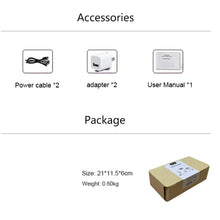 Load image into Gallery viewer, Measy W2H Nano 1080P HDMI 1.4 3D Wireless HDMI Audio Video Transmitter Receiver Extender, Transmission Distance: 30m,, US Plug, EU Plug, AU Plug, UK Plug
