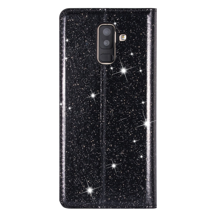 Ultrathin Glitter Magnetic Horizontal Flip Leather Case with Holder & Card Slots, For Samsung Galaxy A6+ / J8 (2018), For Samsung Galaxy A10e, For Samsung Galaxy A20 / A30, For Samsung Galaxy A20e, For Samsung Galaxy A40, For Samsung Galaxy A60        ...