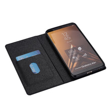 Load image into Gallery viewer, Ultrathin Glitter Magnetic Horizontal Flip Leather Case with Holder &amp; Card Slots, For Samsung Galaxy A6+ / J8 (2018), For Samsung Galaxy A10e, For Samsung Galaxy A20 / A30, For Samsung Galaxy A20e, For Samsung Galaxy A40, For Samsung Galaxy A60        ...
