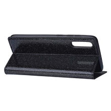 Load image into Gallery viewer, Ultrathin Glitter Magnetic Horizontal Flip Leather Case with Holder &amp; Card Slots, For Samsung Galaxy A70, For Samsung Galaxy A7 (2018) / A750, For Samsung Galaxy J4 (2018), For Samsung Galaxy J4+, For Samsung Galaxy J6 (2018), For Samsung Galaxy J6+   ...