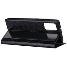 Load image into Gallery viewer, Ultrathin Glitter Magnetic Horizontal Flip Leather Case with Holder &amp; Card Slots, For Samsung Galaxy A91, For Samsung Galaxy A21, For Samsung Galaxy A51, For Samsung Galaxy A71, For Samsung Galaxy S20, For Samsung Galaxy S20+, For Samsung Galaxy S20 Ul...