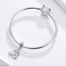 Load image into Gallery viewer, S925 Sterling Silver 26 English Letter Beads DIY Bracelet Necklace Accessories, A, B, C, D, E, F, G, H, I, J, K, L, M, N, O, P, Q, R, S, T, U, V, W, X, Y, Z