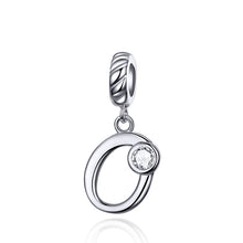 Load image into Gallery viewer, S925 Sterling Silver 26 English Letter Beads DIY Bracelet Necklace Accessories, A, B, C, D, E, F, G, H, I, J, K, L, M, N, O, P, Q, R, S, T, U, V, W, X, Y, Z