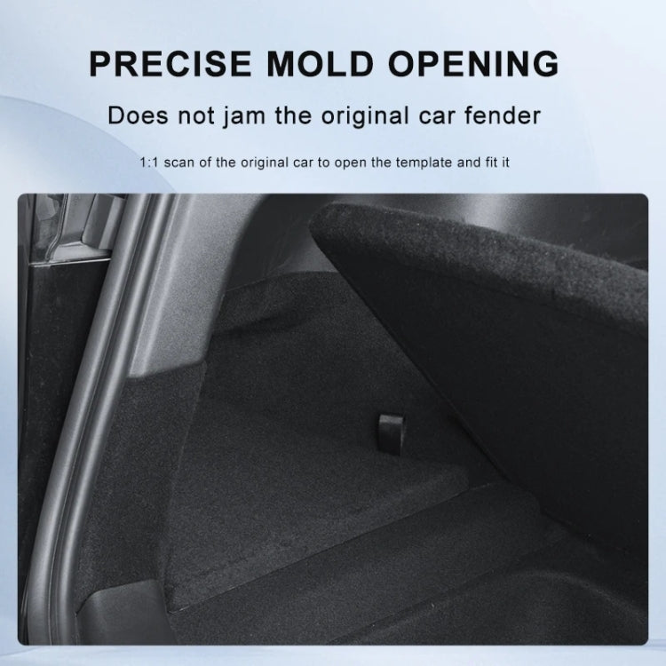For Tesla Model 3 2pcs / Set Car Trunk Side Storage Box, Flagship Model, with Cover, without Cover