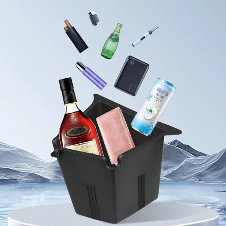 For Tesla Model 3 2pcs / Set Car Trunk Side Storage Box, Flagship Model, with Cover, without Cover