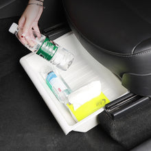 Load image into Gallery viewer, For Tesla Model Y 2021-2023 TPE Storage Organizer Under Car Seat, with Cover, without Cover