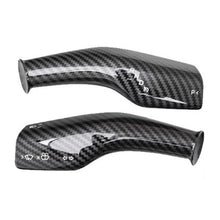Load image into Gallery viewer, For Tesla Model 3 / Y 2pcs/Set Car Turn Signal Lever Carbon Fiber Pattern Protective Cover