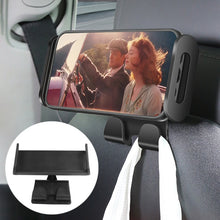 Load image into Gallery viewer, For Tesla Model 3 / Y Car Rear Seat Phone Tablet Holder, Bracket Base, Base + Phone Bracket